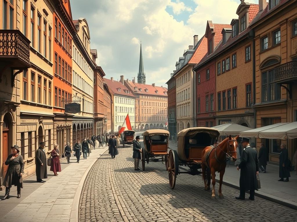 19th century Copenhagen where Søren Kierkegaard lived