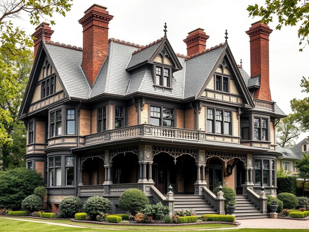 Mark Twain's home in Hartford, Connecticut where he wrote his most famous works
